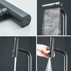 Stainless Steel 360° Swivel Pull-Down Kitchen Faucet