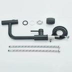 Stainless Steel 360° Swivel Pull-Down Kitchen Faucet