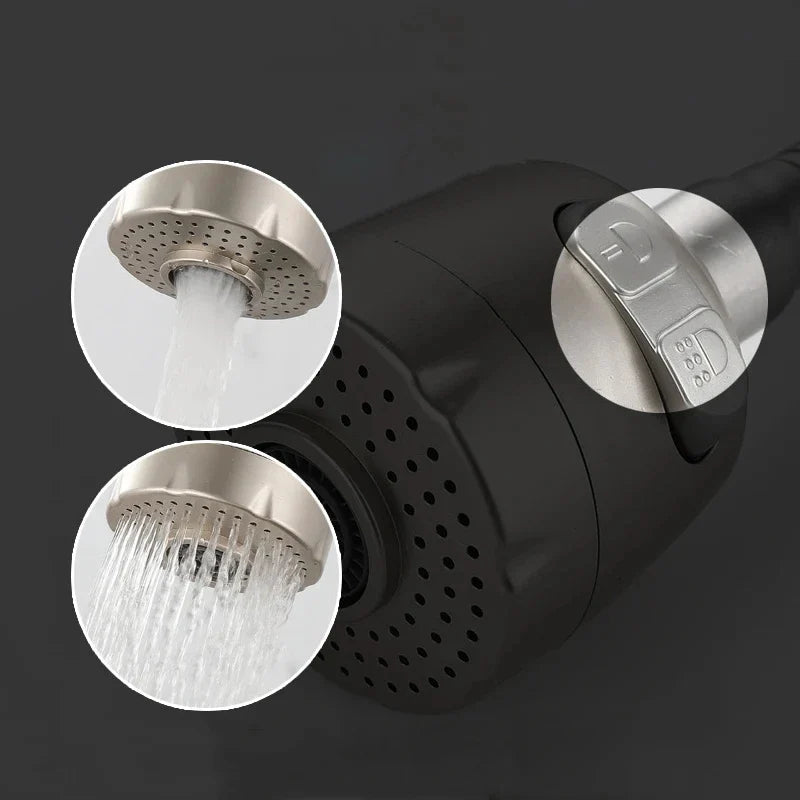 Stainless Steel 360° Swivel Wall-Mounted Kitchen Faucet (Single-Handle)