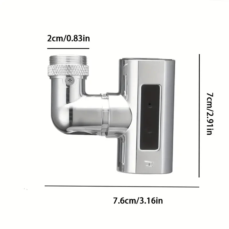 Stainless Steel 4-Mode 360° Swivel Kitchen Faucet
