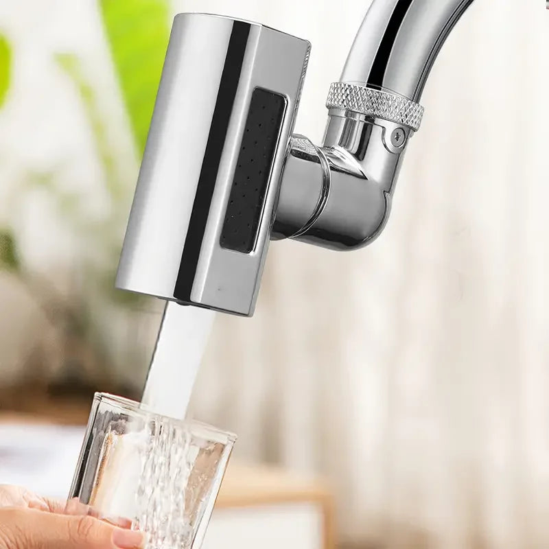 Stainless Steel 4-Mode 360° Swivel Kitchen Faucet