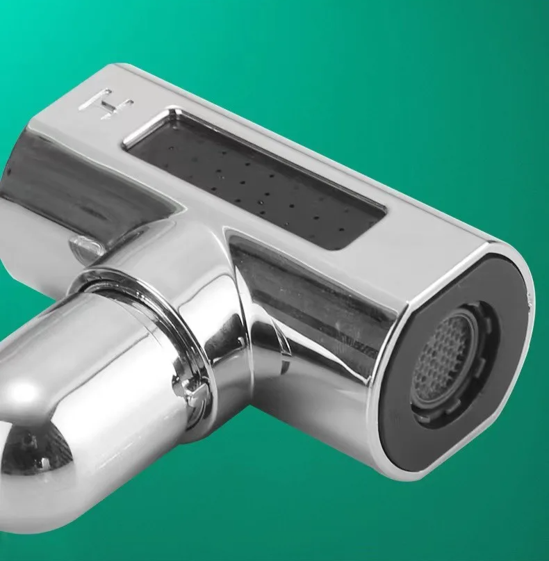 Stainless Steel 4-Mode 360° Swivel Kitchen Faucet