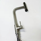 Stainless Steel 6-Function Pull-Out Kitchen Faucet