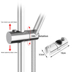 Stainless Steel Adjustable Rainfall & Handheld Bathtub Shower System