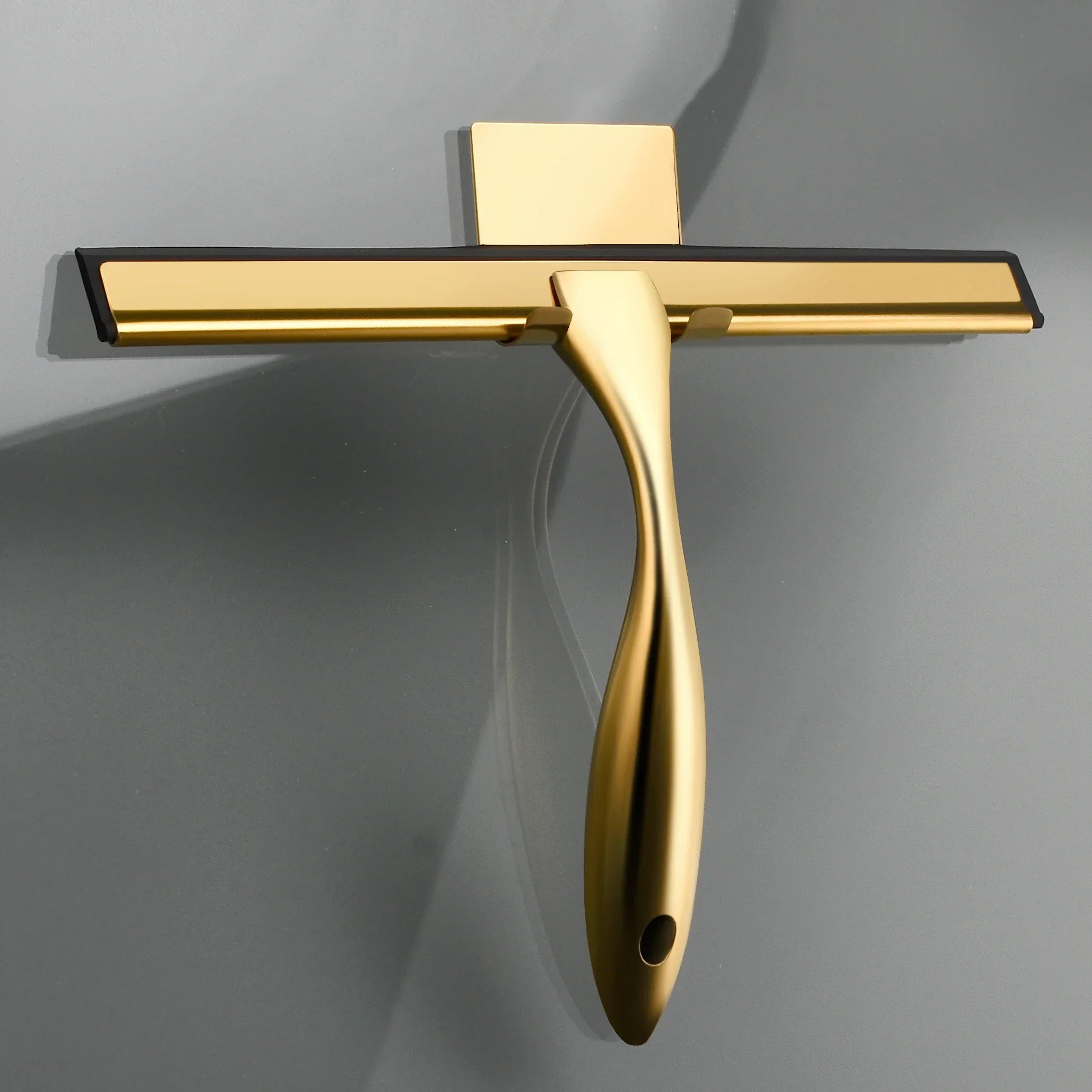 Stainless Steel Blade & Rubber Scraper Squeegee (10-14 in)