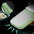 Stainless Steel Blades 6-in-1 Vegetable Slicer & Grater