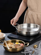 Stainless Steel Even Heat Sauce & Paella Pan