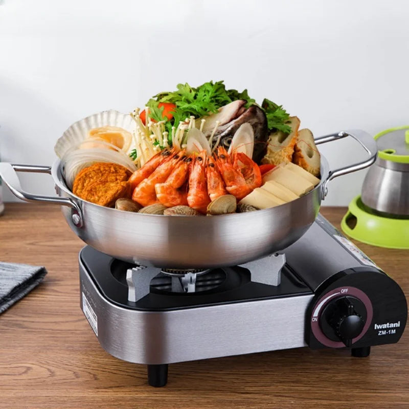 Stainless Steel Even Heat Sauce & Paella Pan