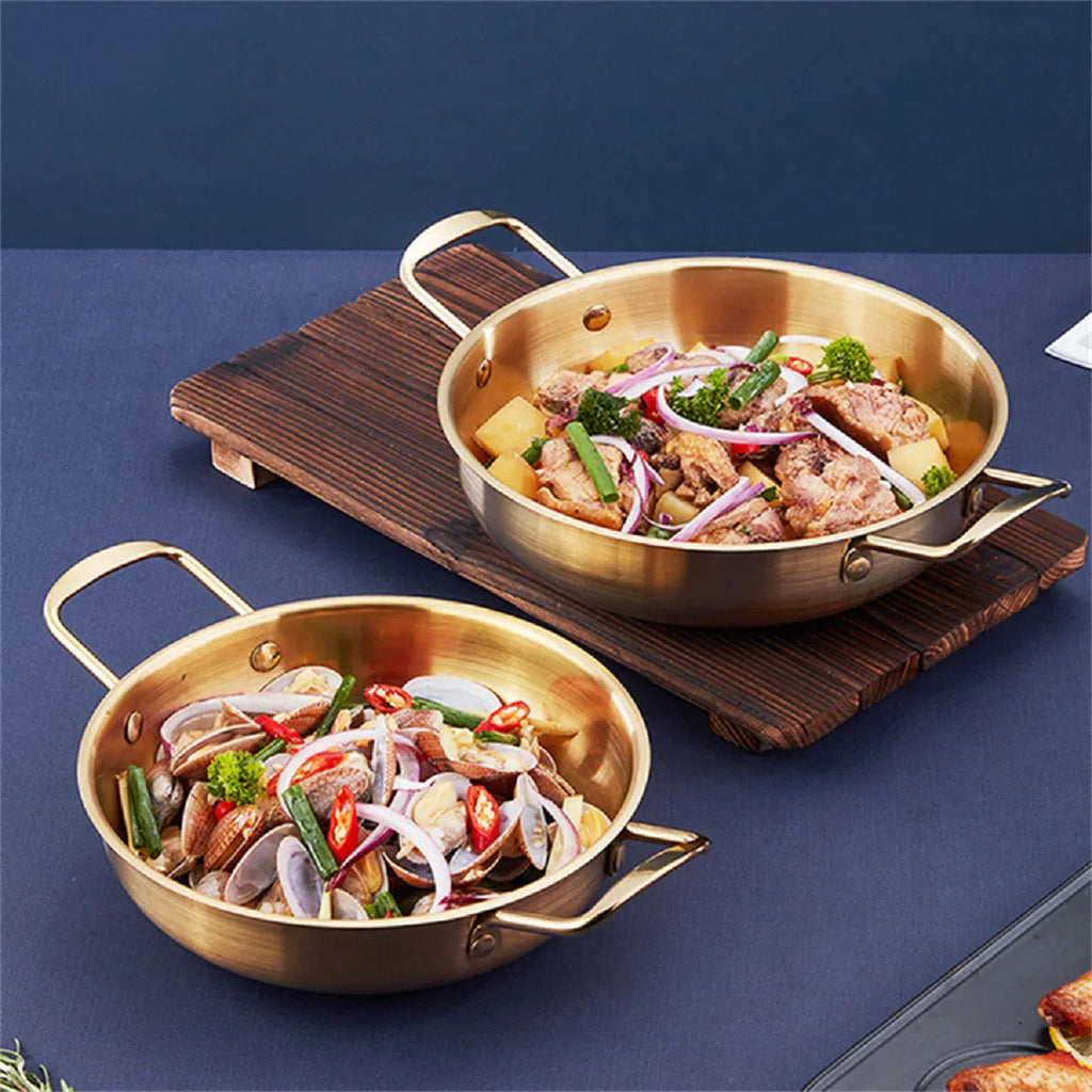 Stainless Steel Even Heat Sauce & Paella Pan