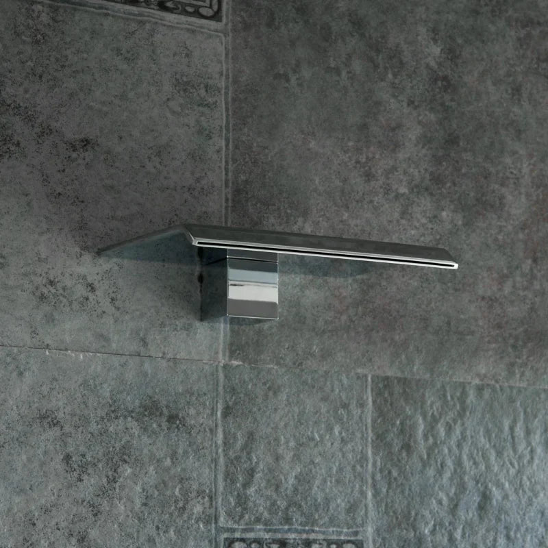 Stainless Steel Handle-Ready Wall-Mount Faucet Body (Single-Hole)