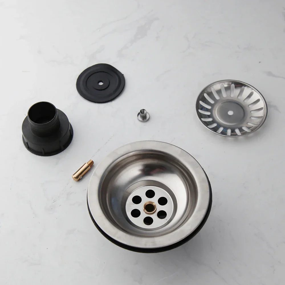 Stainless Steel Pop-Up & Odor-Filtering Sink Strainer