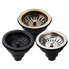 Stainless Steel Pop-Up & Odor-Filtering Sink Strainer