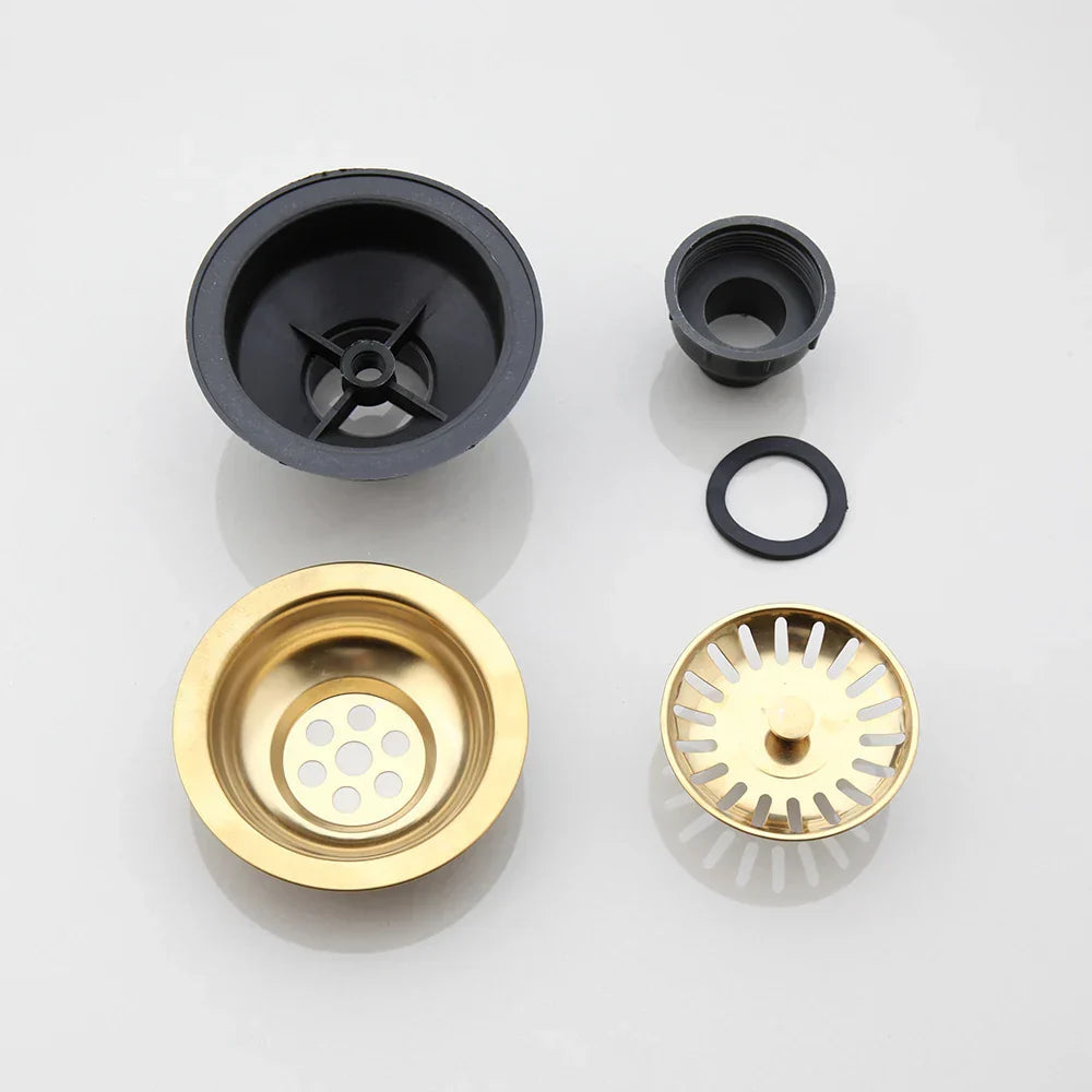 Stainless Steel Pop-Up & Odor-Filtering Sink Strainer