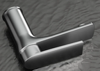 Stainless Steel Single-Handle Bathroom Faucet (Deck-Mounted)