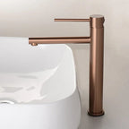 Stainless Steel Tall Single-Lever Bathroom Faucet