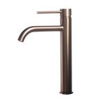 Stainless Steel Tall Single-Lever Bathroom Faucet