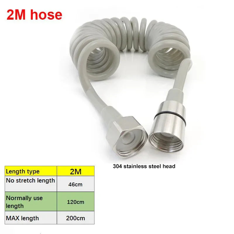 Stainless Steel Wall-Mount Handheld Bidet Sprayer