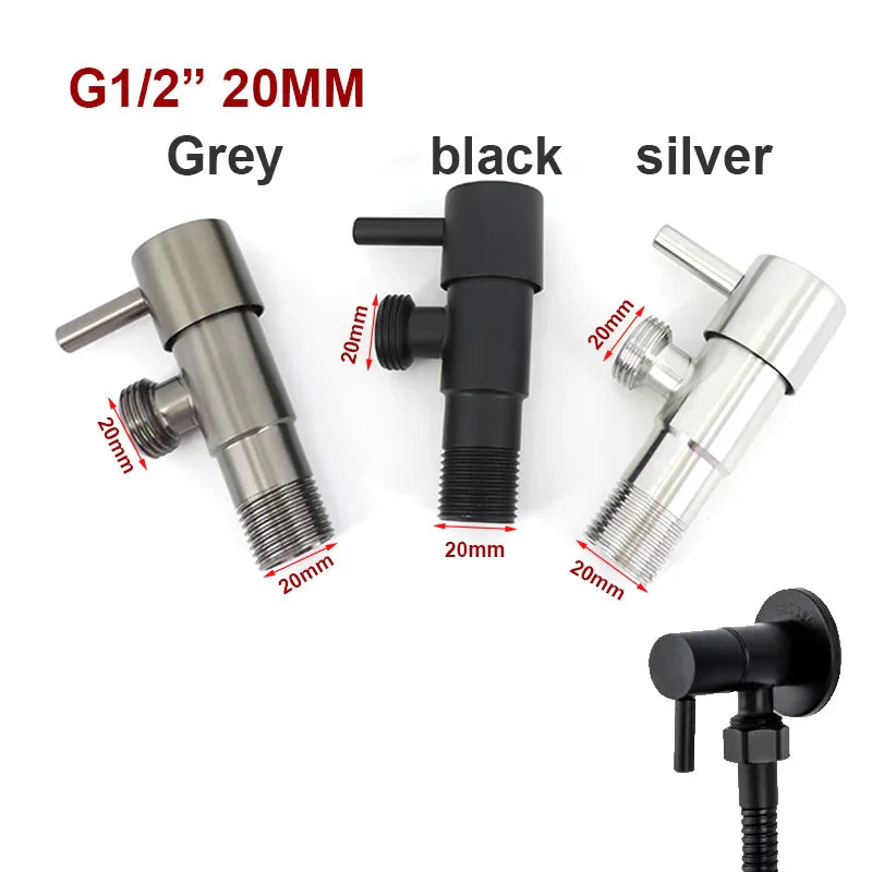 Stainless Steel Wall-Mount Handheld Bidet Sprayer