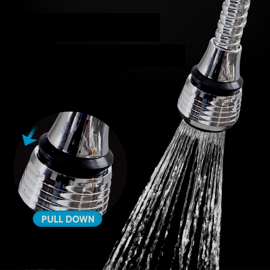Stainless Steel Water-Saving 360° Swivel Faucet Extension