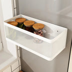 Strong Magnetic Tool-Free Fridge Side Shelf