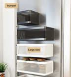 Strong Magnetic Tool-Free Fridge Side Shelf