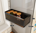 Strong Magnetic Tool-Free Fridge Side Shelf