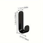 Strong Waterproof Self-Adhesive J-Hooks (Set of 6)