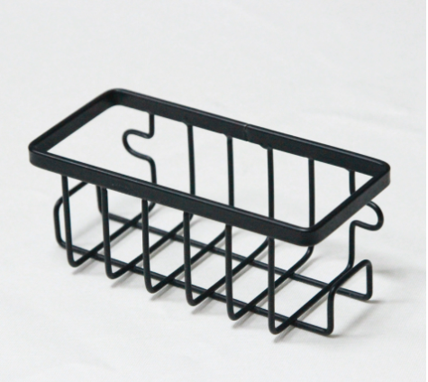 Suction-Cup Rust-Resistant Aluminum Sponge Holder