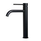 Tall Single-Handle Stainless Steel Basin Faucet