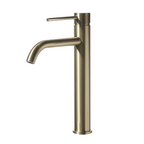 Tall Single-Handle Stainless Steel Basin Faucet