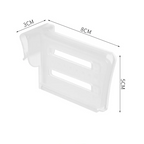Telescopic Adjustable BPA-Free Refrigerator Dividers (Set of 4)