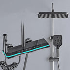 Temperature Display & Ambient Lighting Stainless Steel Shower System