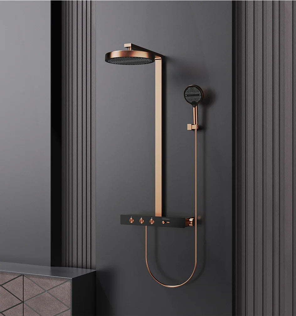 Thermostatic Concealed Rainfall Shower System