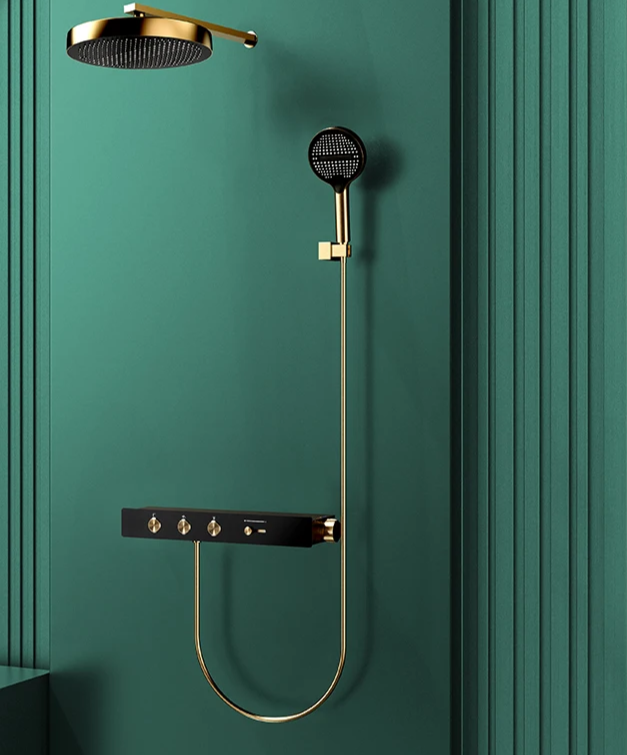 Thermostatic Concealed Rainfall Shower System