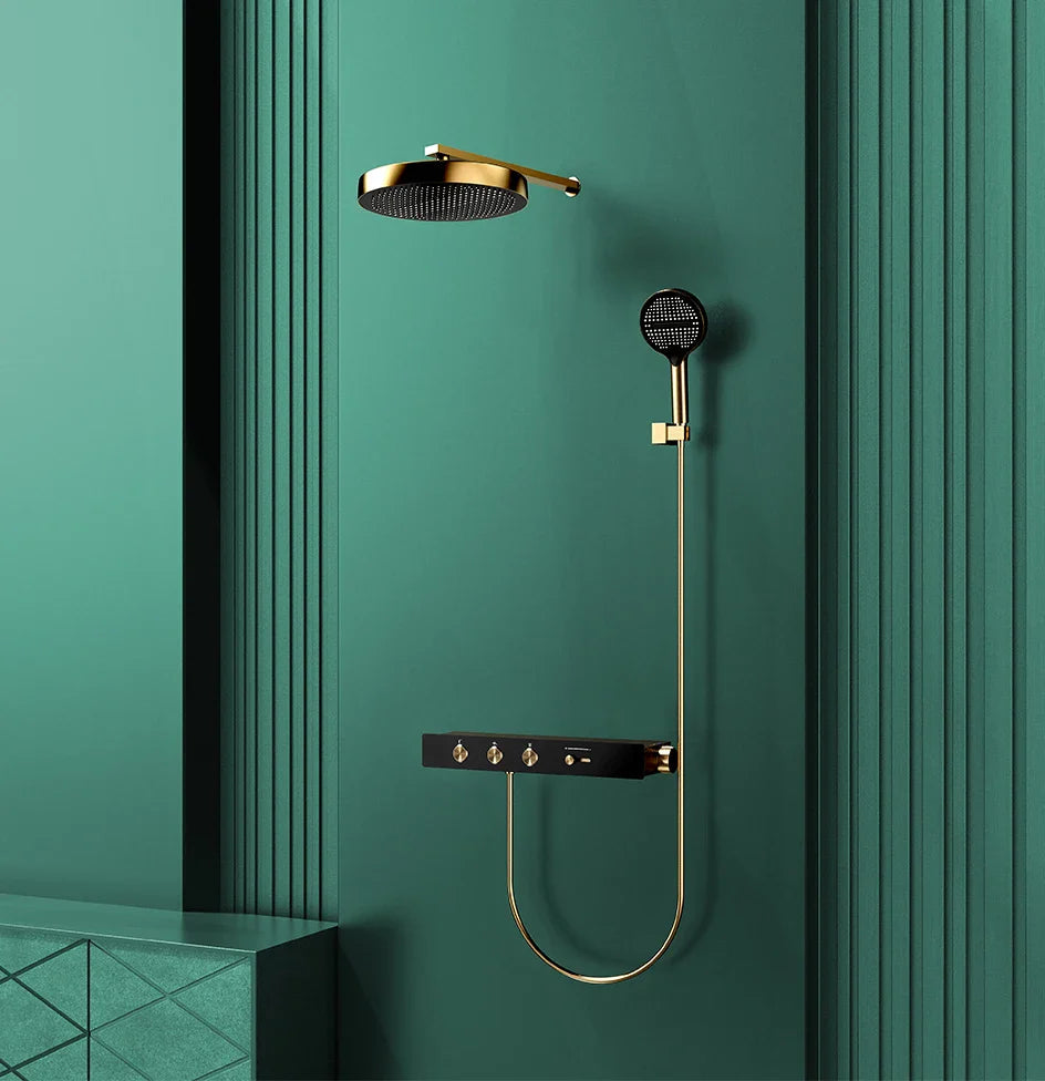 Thermostatic Concealed Rainfall Shower System