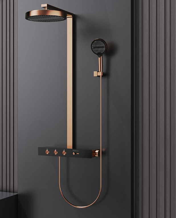 Thermostatic Concealed Rainfall Shower System