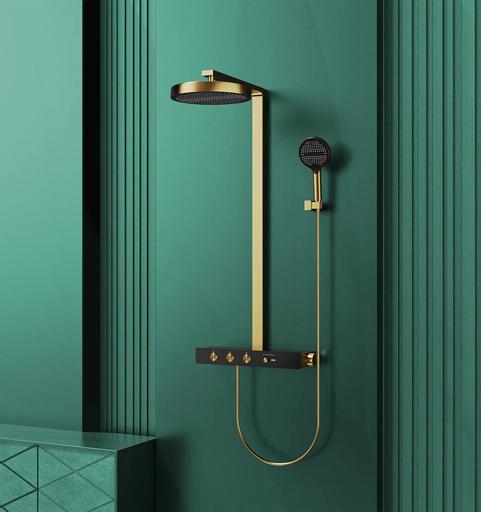Thermostatic Concealed Rainfall Shower System