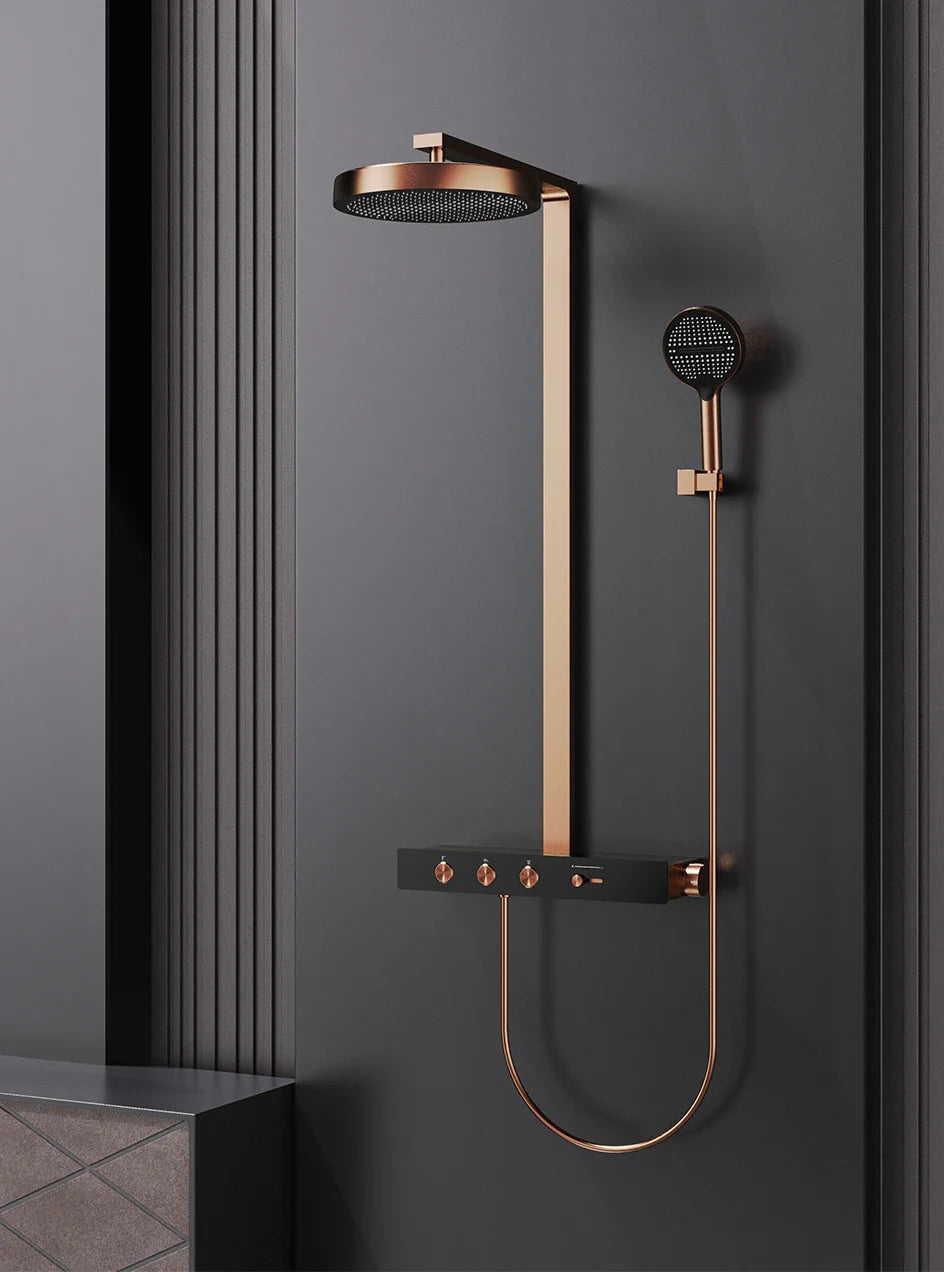 Thermostatic Concealed Rainfall Shower System