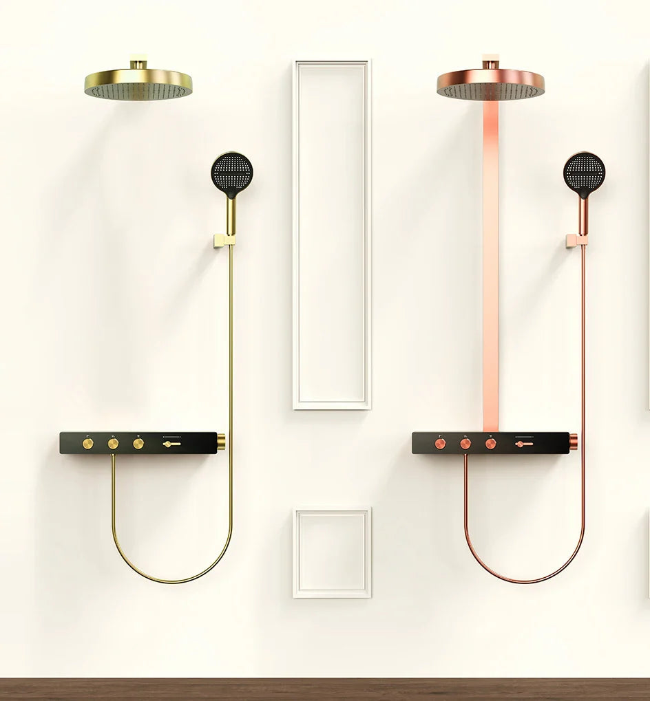 Thermostatic Concealed Rainfall Shower System