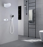 Thermostatic Solid Brass Rainfall Shower Set (Wall-Mounted)