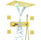 Thermostatic Solid Brass Shower Valve (Water-Powered LED Display)