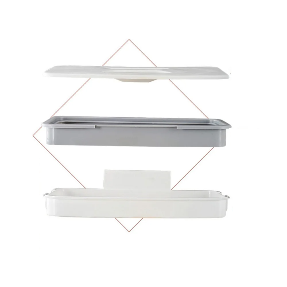 Tool-Free Over-Cabinet Trash Bag Holder