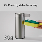 Touchless Infrared Sensor Stainless Steel Soap Dispenser (270 ml, Rechargeable)