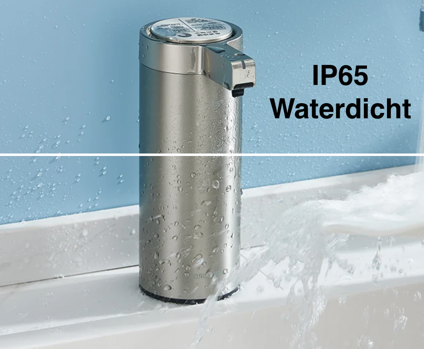 Touchless Infrared Sensor Stainless Steel Soap Dispenser (270 ml, Rechargeable)