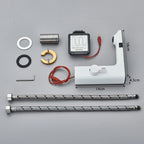 Touchless LED Temperature Bathroom Faucet (Single-Hole)