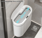 Touchless Sensor Wall-Mount Trash Can (9L)