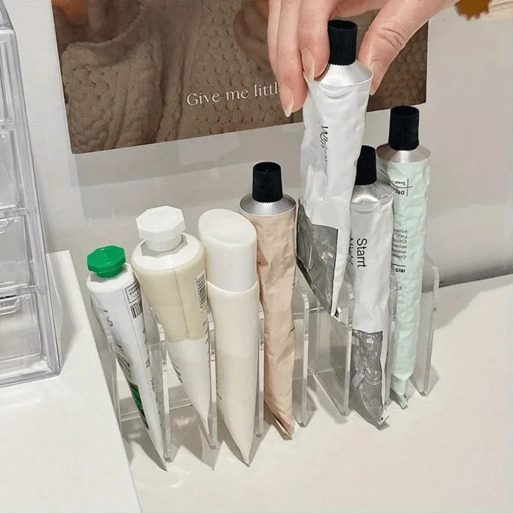 Transparent 7-Compartment Space-Saving Organizer