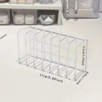 Transparent 7-Compartment Space-Saving Organizer