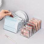 Transparent 7-Compartment Space-Saving Organizer