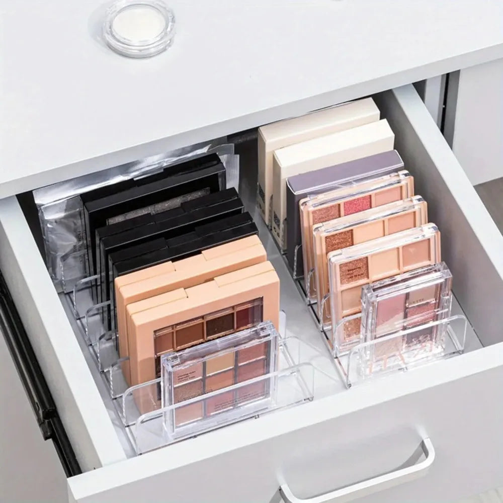 Transparent 7-Compartment Space-Saving Organizer